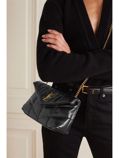 ysl lou lou puffer bag|saint laurent toy loulou puffer.